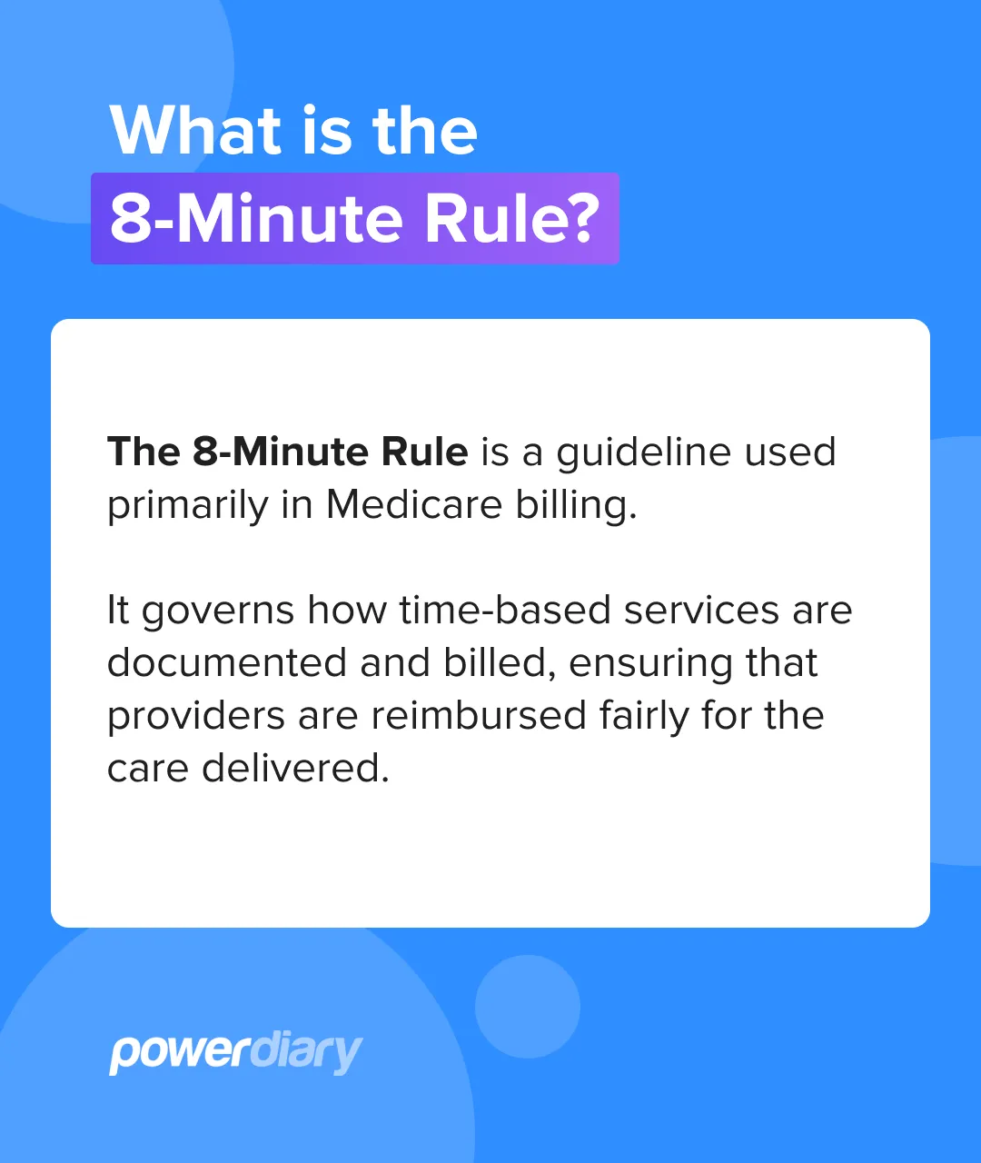 What Is The 8 Minute Rule