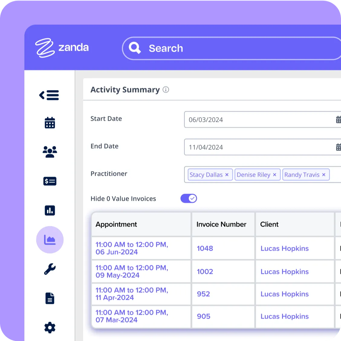 Running the NDIS Bulk Upload report in Zanda