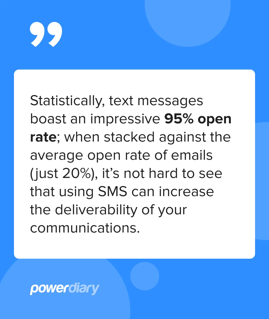 SMS text messages for healthcare communication