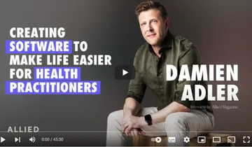 ALLIED magazine interview with Damien Adler