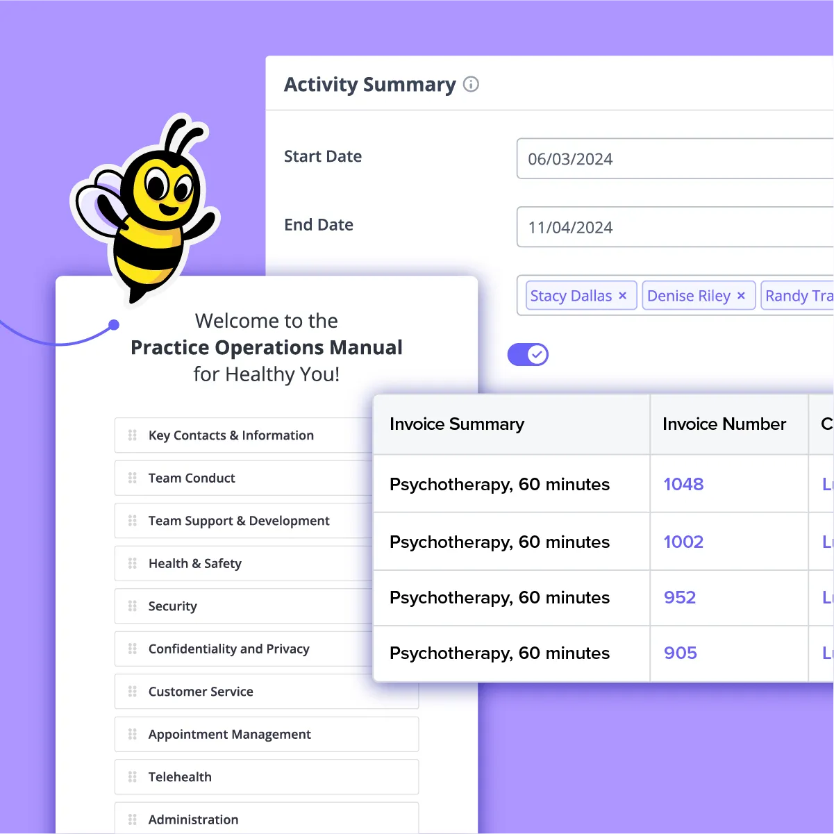Practice management software built to scale