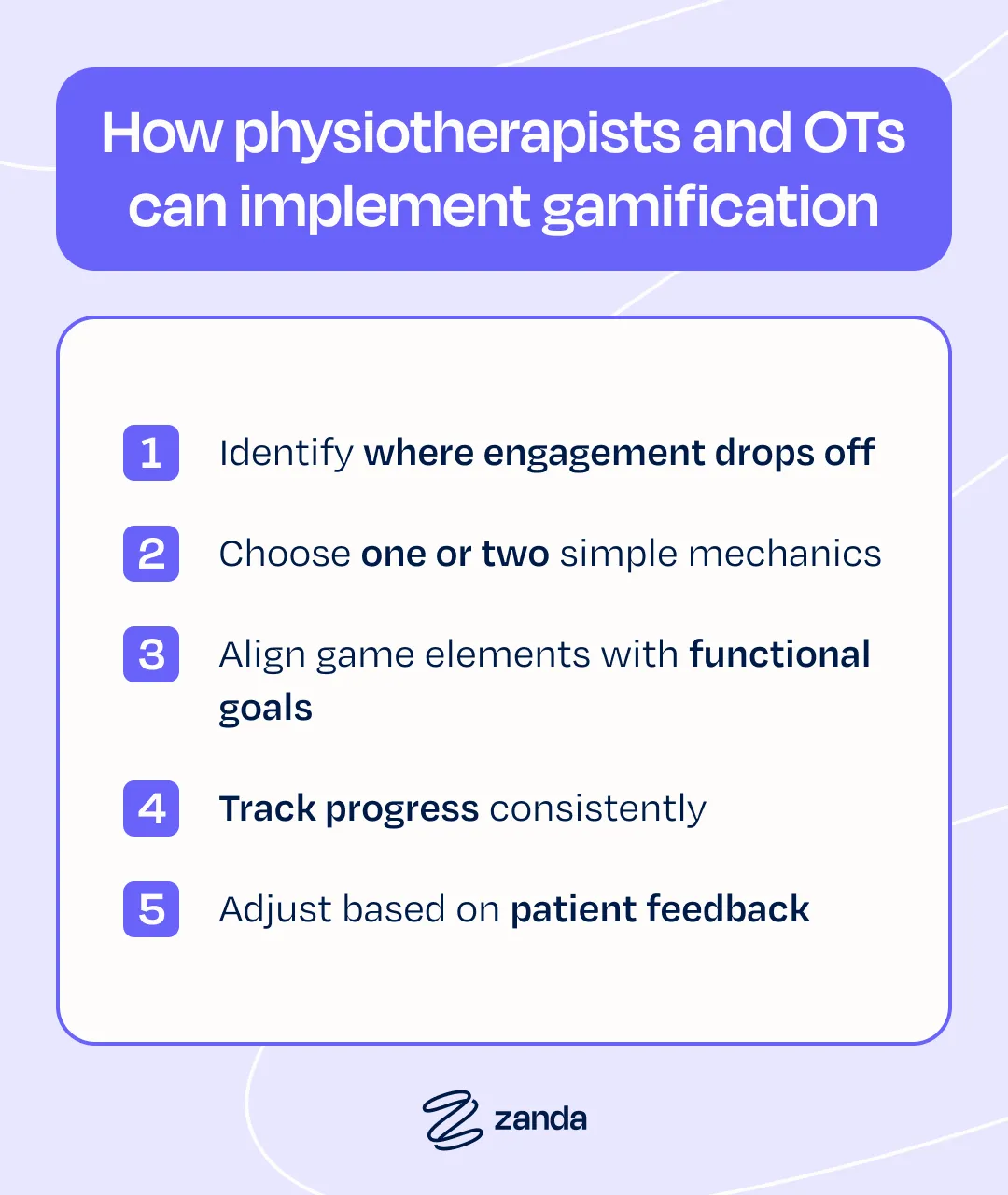 Rehab gamification engagement strategies