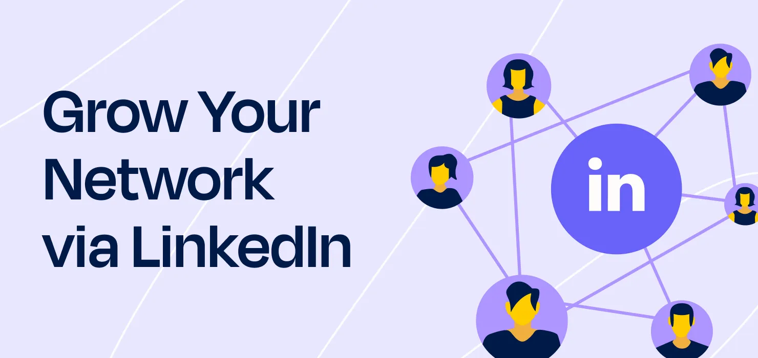 12. Grow your professional network via LinkedIn