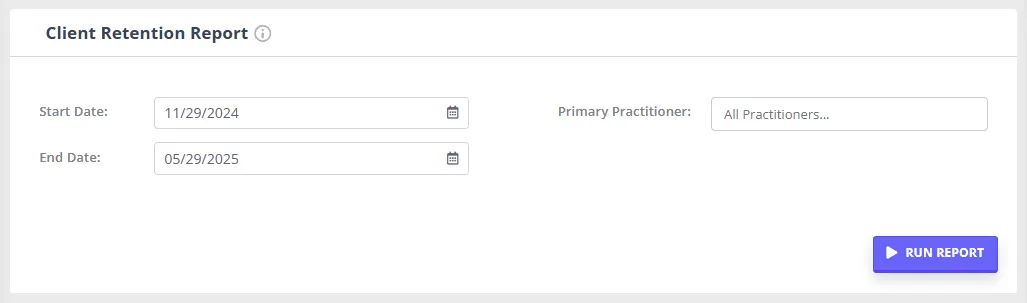ClientRetentionReport