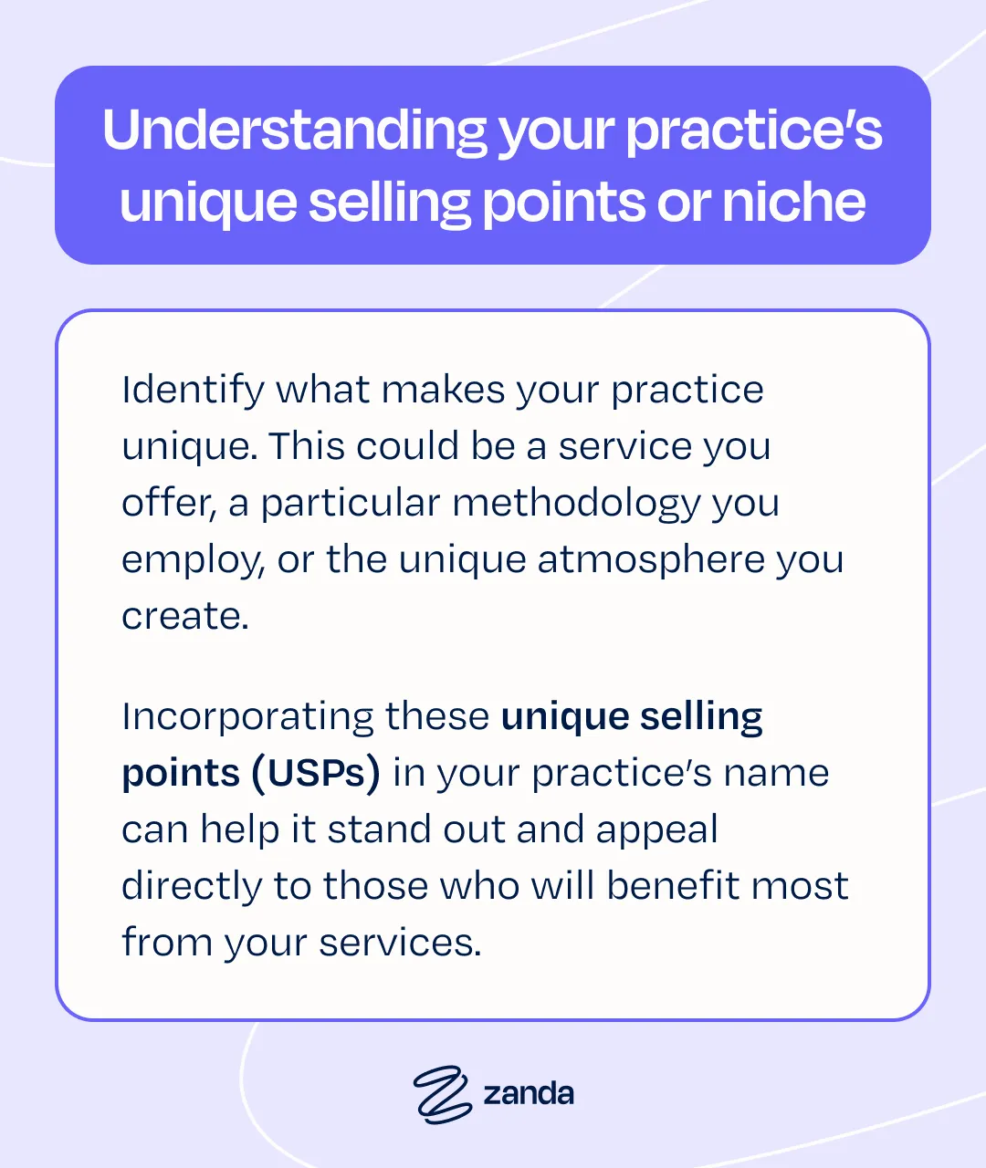 Choosing the right name for your private practice