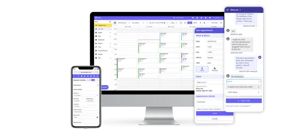 Zanda's new user interface in-app and within a mobile device.