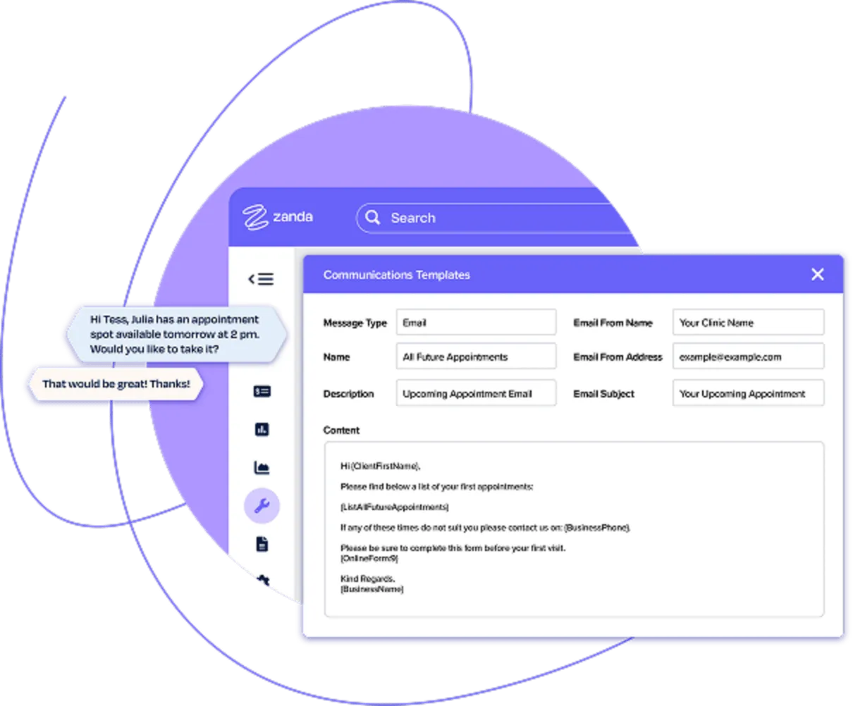 Patient booking an appointment online