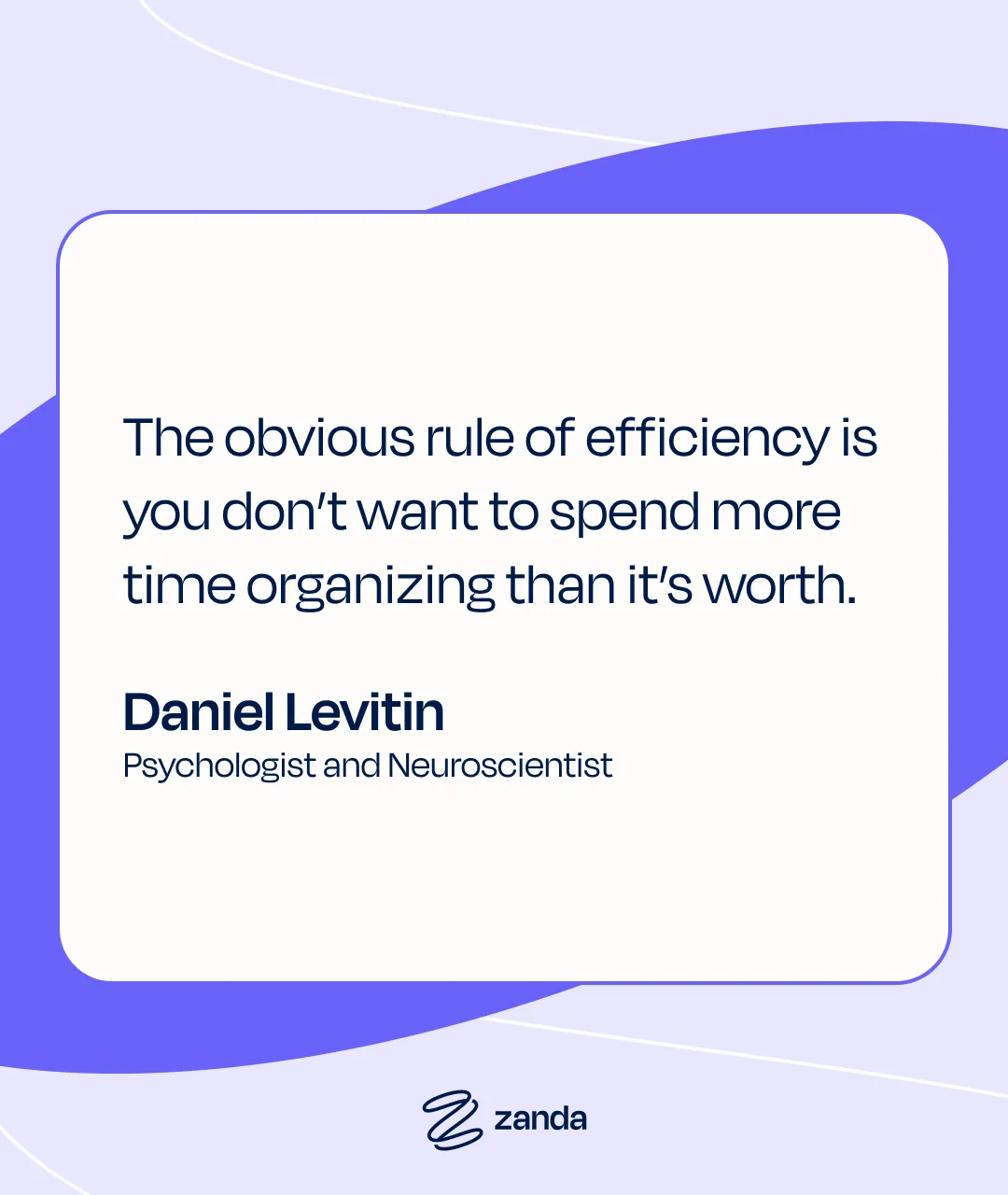 Quote about saving time in private practice