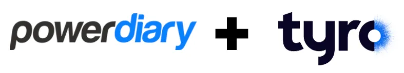 Power Diary and Tyro integration logos